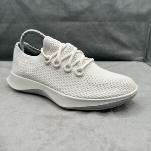 AllBirds Tree Dasher Women's Size 9 Blizzard White Running Shoes Sneakers